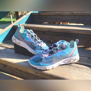 Nike React Element 87 "Royal Tint" Size 10 Men’s